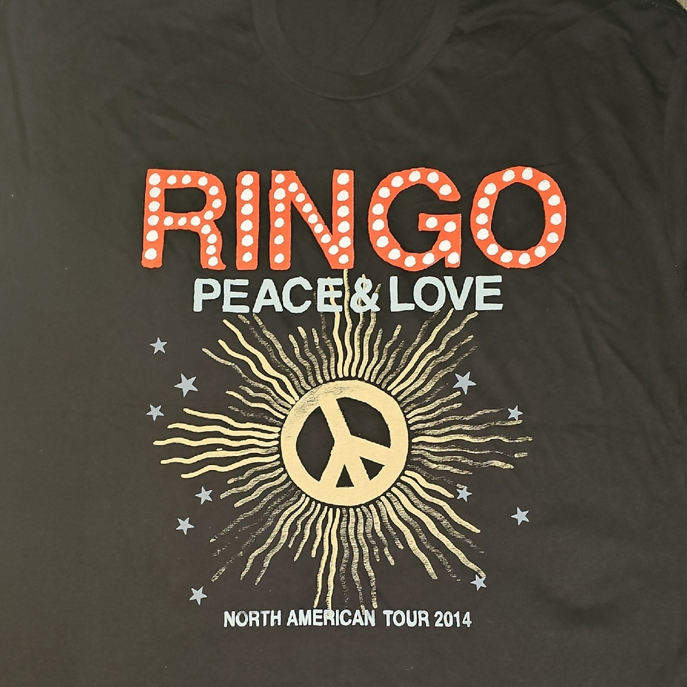 Ringo Star Tour 2014 Shirt Xl